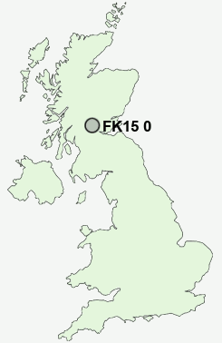 UK Postcode map