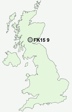 UK Postcode map