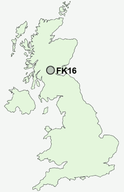 UK Postcode map