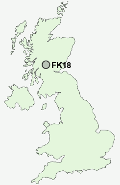 UK Postcode map