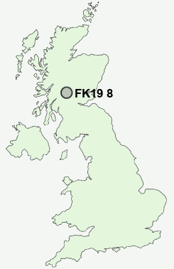 UK Postcode map