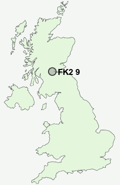 UK Postcode map