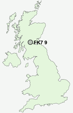 UK Postcode map