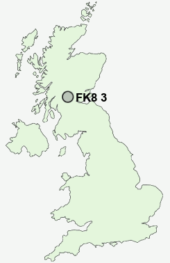 UK Postcode map