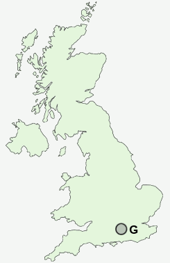 UK Postcode map