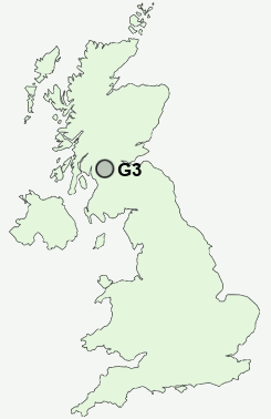 UK Postcode map