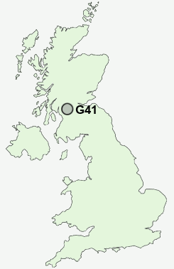 UK Postcode map