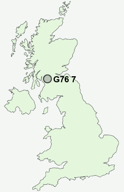 UK Postcode map