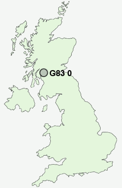 UK Postcode map