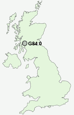 UK Postcode map