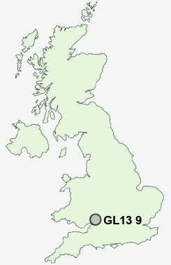 UK Postcode map