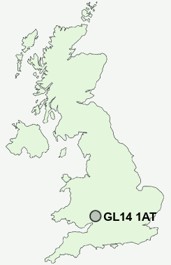 UK Postcode map