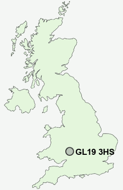 UK Postcode map