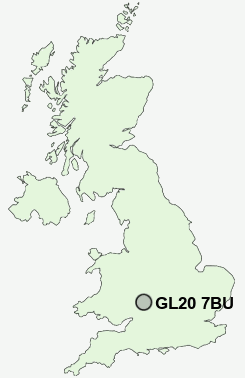 UK Postcode map