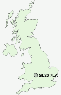 UK Postcode map