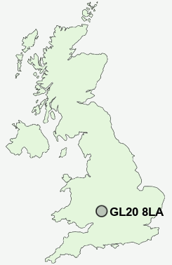 UK Postcode map