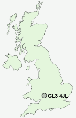 UK Postcode map