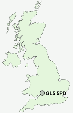 UK Postcode map