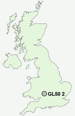 UK Postcode map