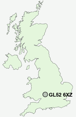 UK Postcode map