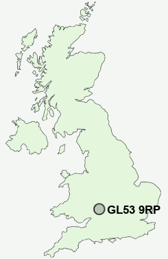 UK Postcode map