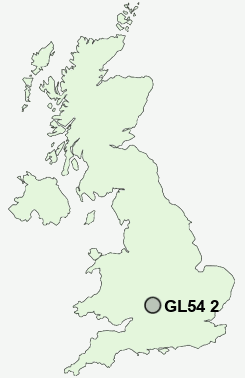 UK Postcode map