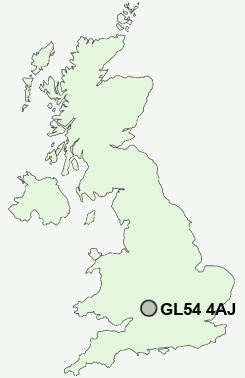 UK Postcode map