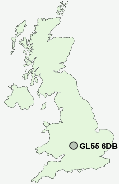 UK Postcode map