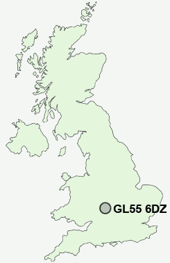 UK Postcode map