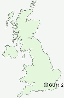 UK Postcode map