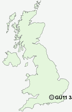 UK Postcode map