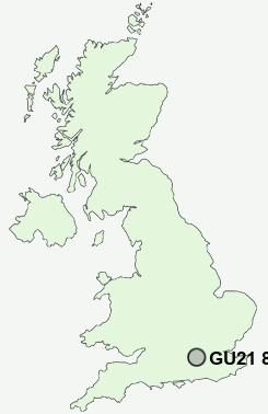 UK Postcode map