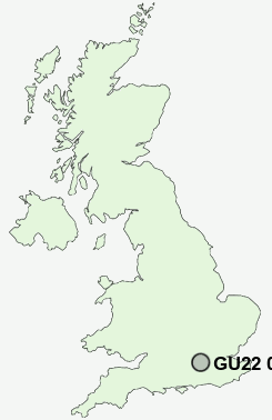 UK Postcode map