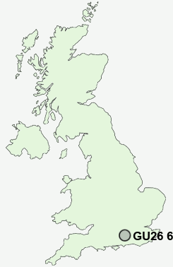 UK Postcode map