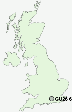 UK Postcode map