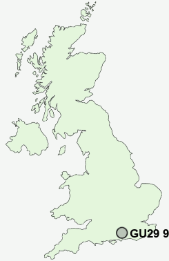 UK Postcode map