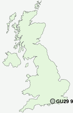 UK Postcode map