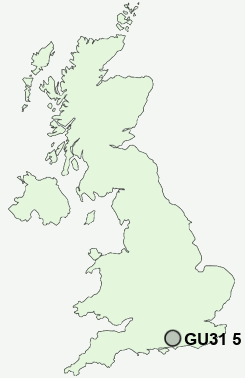 UK Postcode map