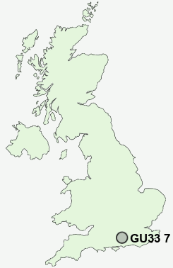 UK Postcode map