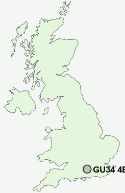 UK Postcode map