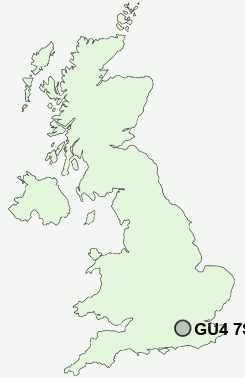 UK Postcode map