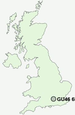 UK Postcode map