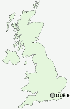 UK Postcode map