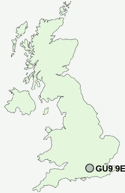 UK Postcode map