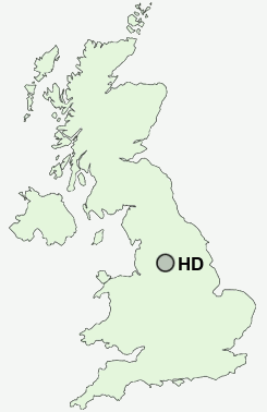 UK Postcode map