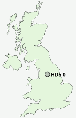 UK Postcode map