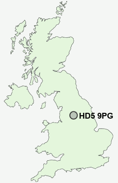 UK Postcode map