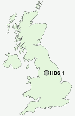 UK Postcode map