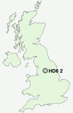 UK Postcode map