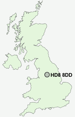 UK Postcode map